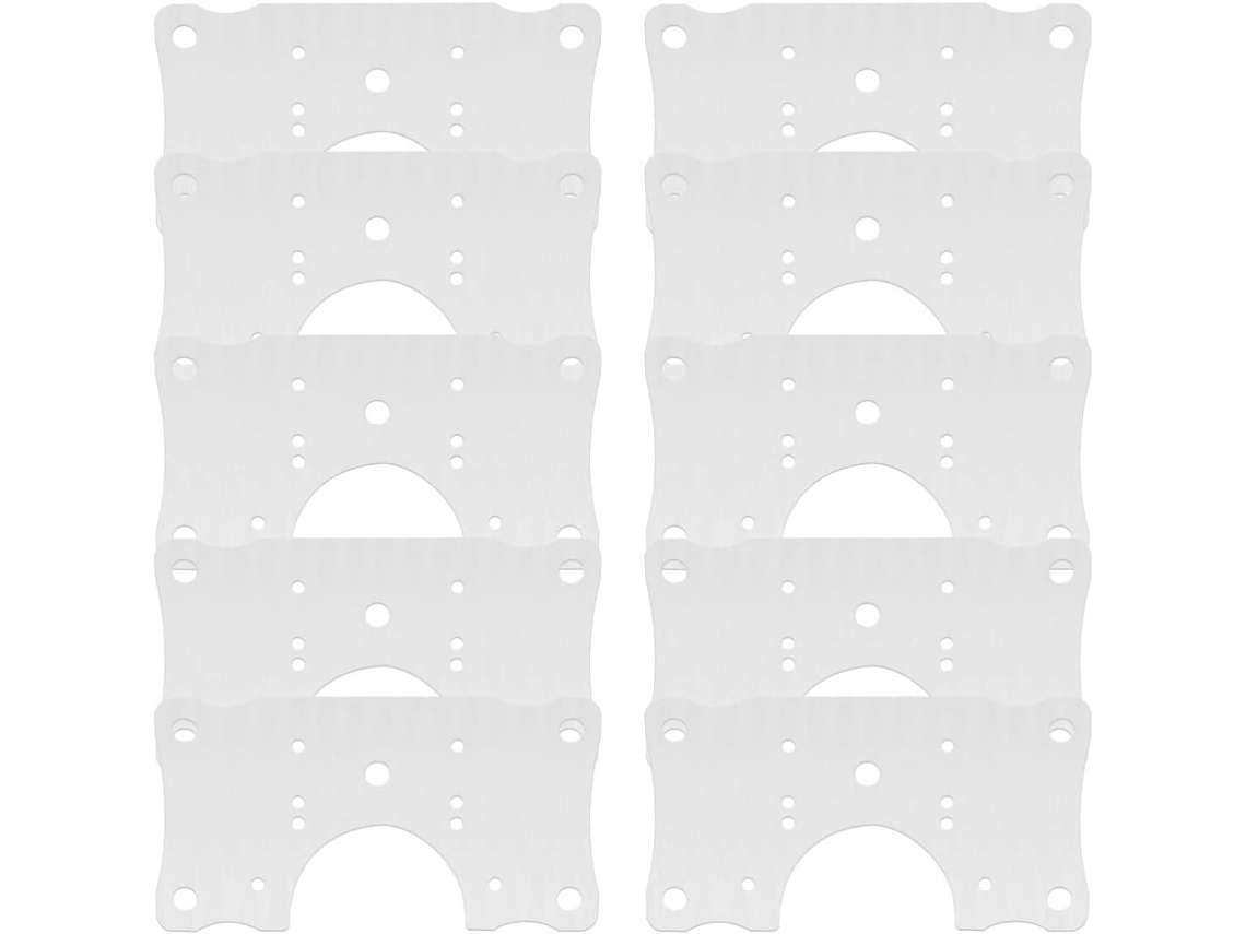 Dobradiça, Dobradiças, Dobradiças Para Armário, Kit De 10 Placas Reparo Para Portas Armários Em Aço Inoxidável Com