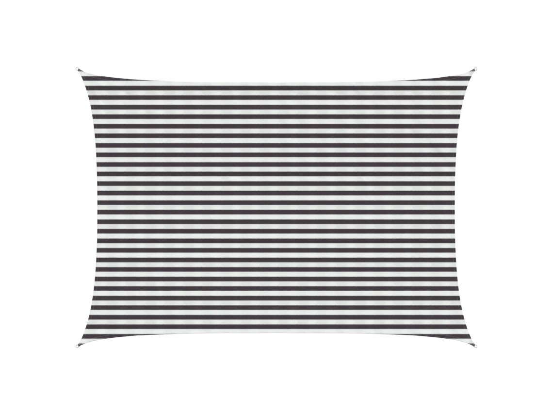 Conjunto 1 Vela De Sombra Vidaxl Antracite Polietileno De Alta Densidade (3 X 6 M)