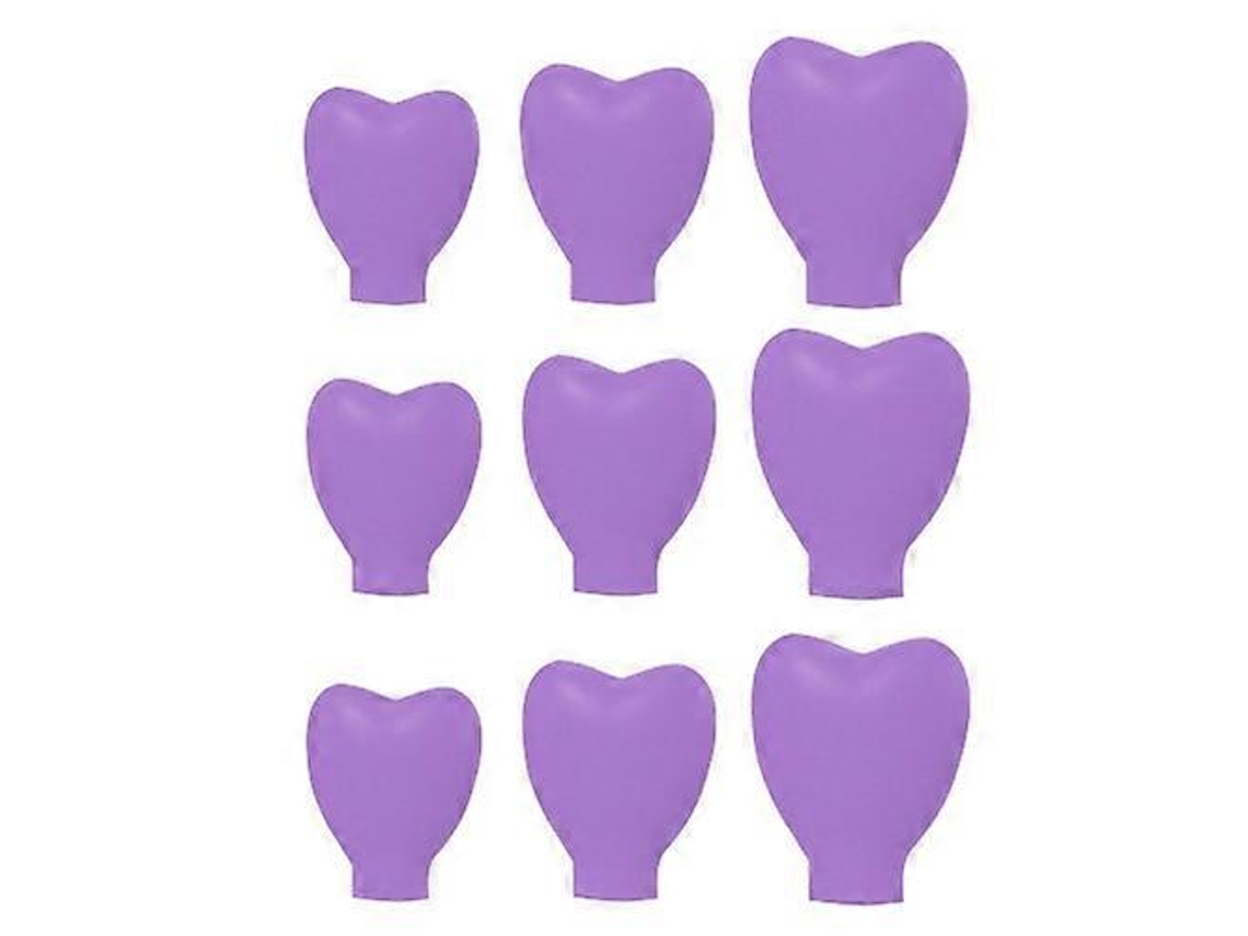 Pacote Com 3 Cerdas De Silicone Para Pincéis De Maquiagem Everley891