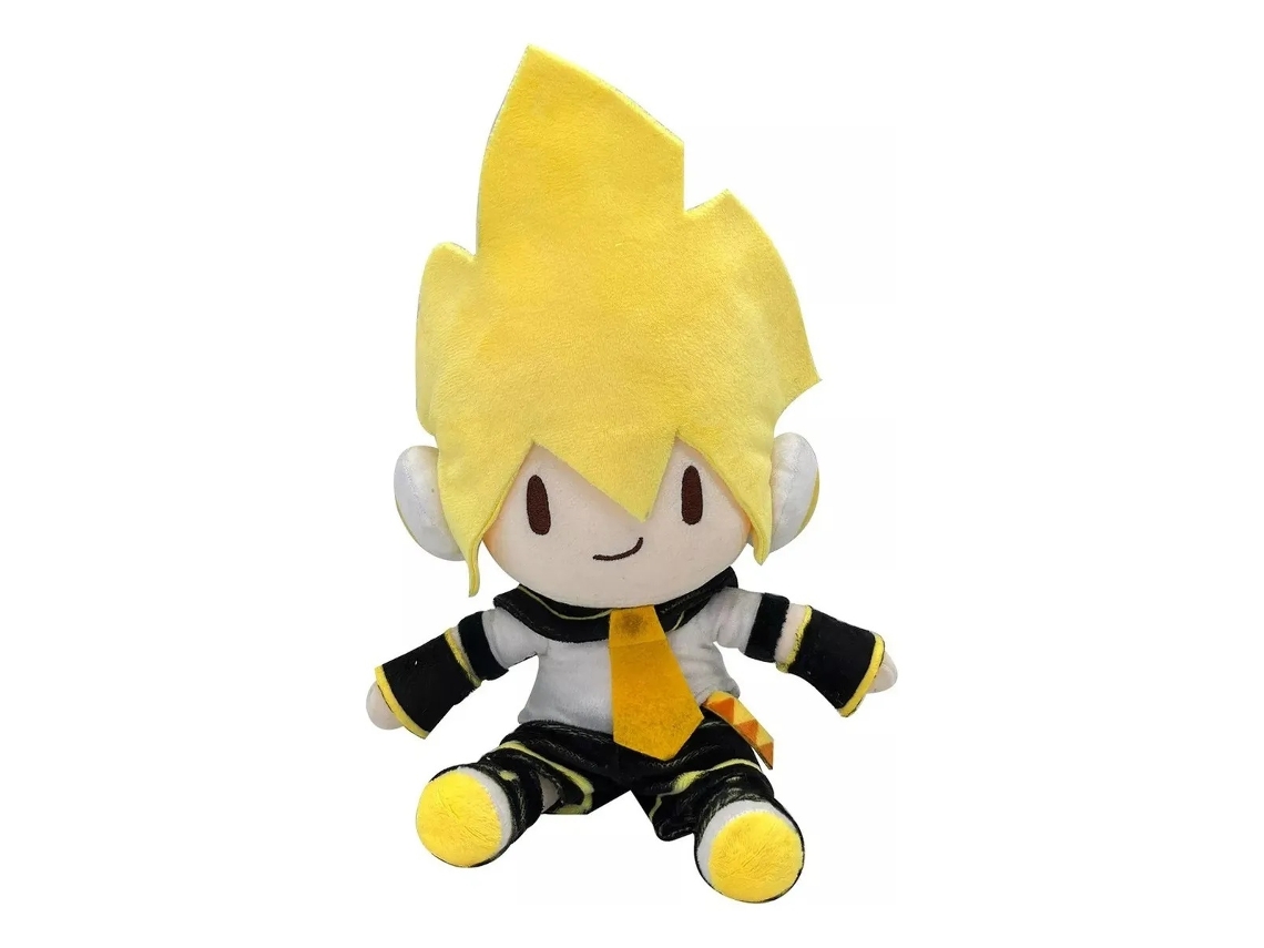 Lurelia Kagamine Len Boneca. Em Peluche Colecionável, 28cm, Cor Vermelho, Macio Para Coleção
