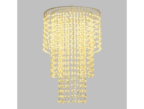 Lustre Acrílico Exterior Ø55xh85cm 1352 Led Luz Fixa Branco Quente Smart Connect Lotti