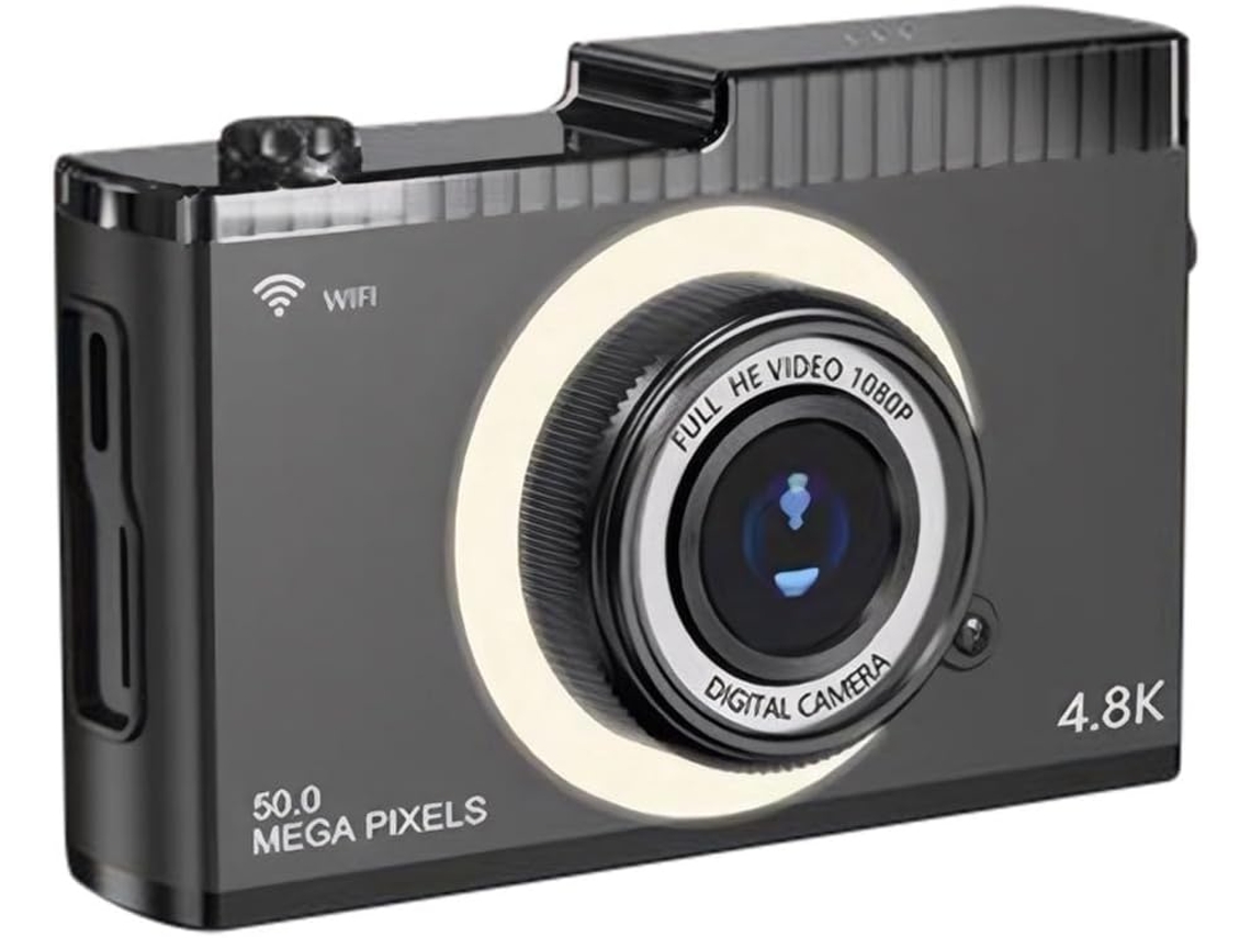 Câmera Digital 4K 50 MP com Wi-Fi SFUSHOS