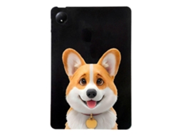 Capa Para Xiaomi Redmi Pad Se 4g De 8,7 Polegadas, Com Estampa, Protetora Fina Tpu Tablet Corgi Tuotuo