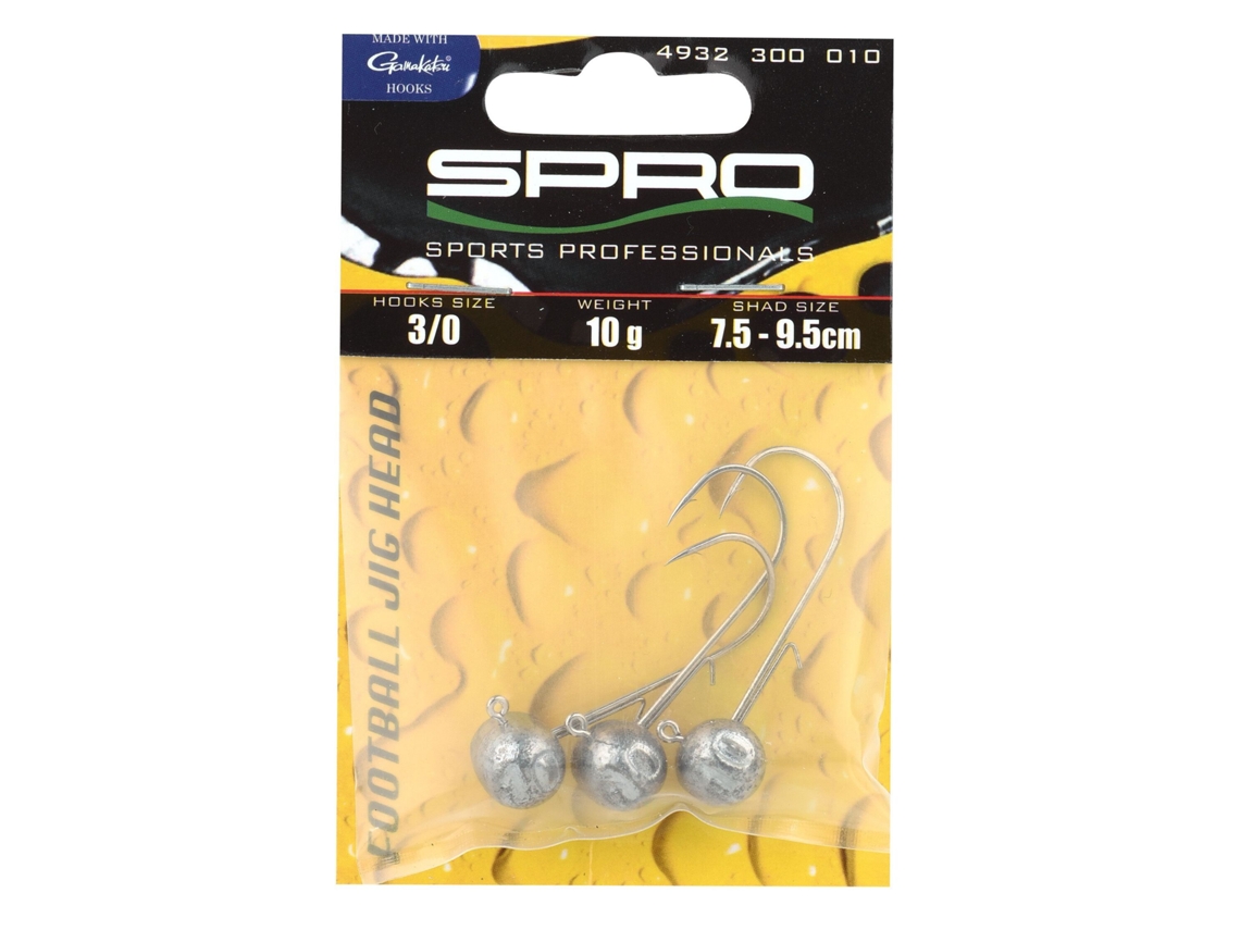 Cabeça de Chumbo SPRO Round Jighead Jig 22 4,3 cm