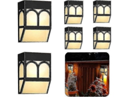 Pacote Com 6 Luzes Solares Para Jardim Ao Ar Livre Luzes Solares Decorativas À Prova Dágua Olysi Shop