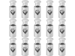 Clips De Arame Clispeed Prateados, 15 Peças, Em Alumínio E Liga Metálica, Antiderrapantes E Fáceis De Usar, Ideais Para