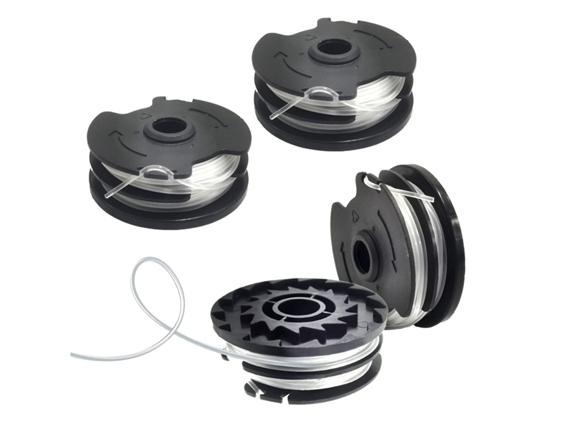 Lote De 4 Bobinas De Reposição Para Cortador De Grama Sem Fio Parkside Prta 20 Li C3 Ian351753,1,65mm Bobinas Para Cortador Btforus