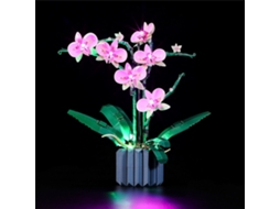 Kit de luzes LED Omni-kit para orquídeas, compatível com Lego 10311, decoração de plantas para casa e escritório.
