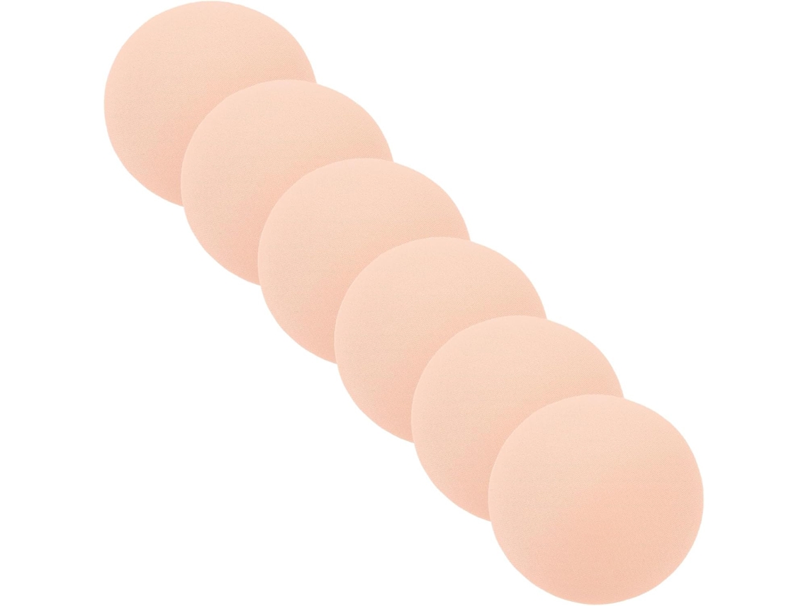 3 Pares De Adesivos De Algodão - Para Uso Prático E Funcional