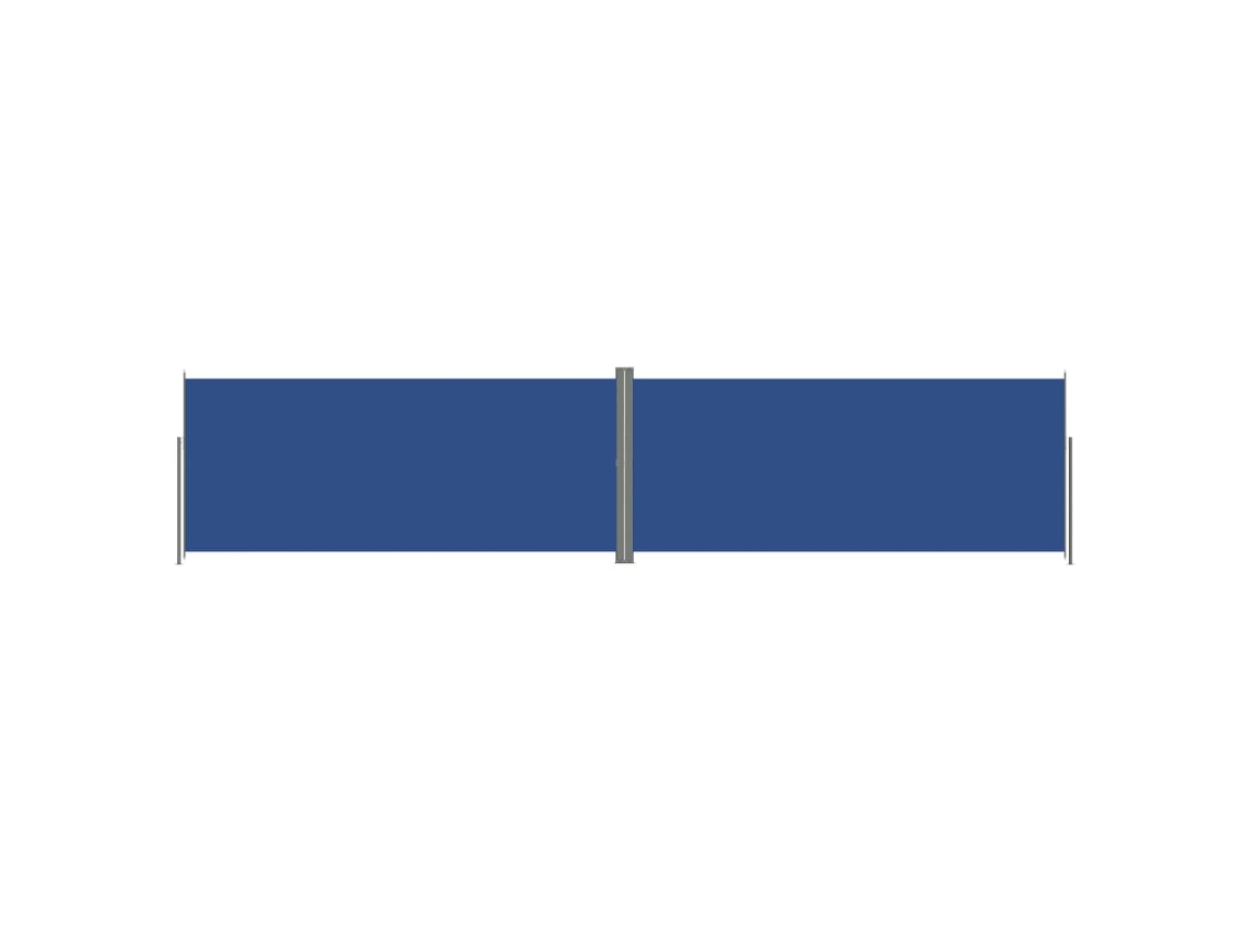 Side Awning, Side Awnings Vidaxl Azul Tecido (220 X 1000 Cm)