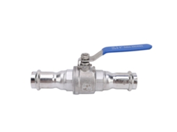 Válvula De Bola Aço Inoxidável 304 Dn25 Compressão Para Indústria Automotiva