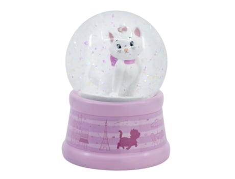 Figura Marie Snow Globe Em Estojo 79324 Los Aristogatos