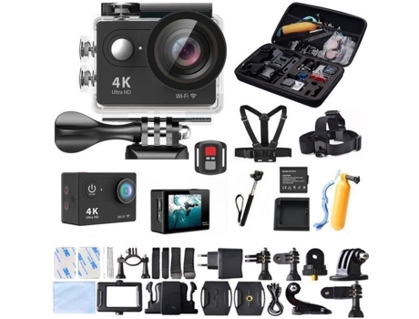 Letouch 4K WiFi 1080P 12MP à prova dágua Pro Action Sport Camera acessórios LETOUCH