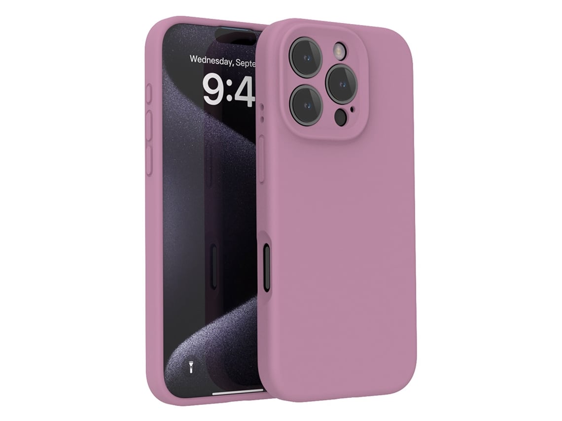 (roxo, Iphone 14 Pro) Capa De Silicone Líquido — Compatível Com A Série Iphone — Proteção Total Da Lente E Resistente A Quedas
