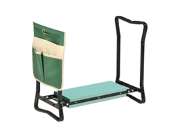 Banco Para Ajoelhar, Banquinho Dobrável De Jardim, 2 Em 1, Auxílio Para Joelhos, Com Bolsa De Ferramentas, Espuma Eva, 58 X 28 X 49 Cm-okc