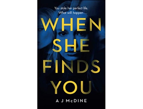 Livro When She Finds You de A J McDine (Inglês)
