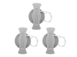 3pcs Válvula De Ar Inflável Para Barco Kayak Bote Dinghy Plug Leakproof Pvc 8 Dentes Substituição