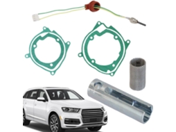 Porta lenços Decorativo de Pelúcia para Carro, 2 em 1, em Tecido, para Apoios de Braço de Suvs e SFUSHOS