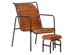 Relaxing Armchair, Relaxing Armchairs Vidaxl Marrom Couro