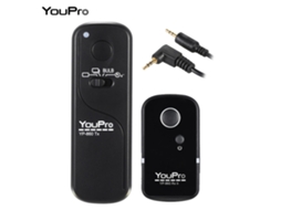 Controle Remoto Sem Fio Youpro Yp-860 E3 2.4g Para Canon Pentax Samsung Contax, 16 Canais, Disparo Atrasado E Bulb