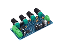 Luqeeg Carte De Pré-amplificador Ne5532, Módulo Áudio Com Controle Volume Aigus E Des Médiums, Ideal Para O