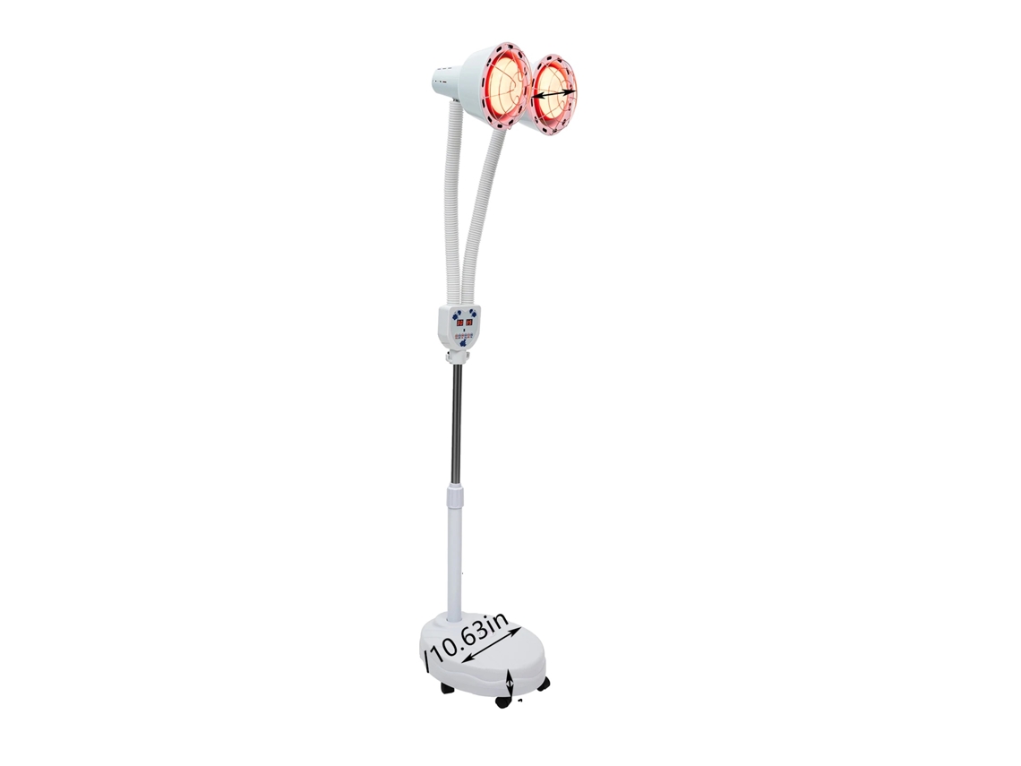 Lâmpada De Terapia Infravermelha, Temperatura Ajustável, Alívio Da Dor,branco Oem