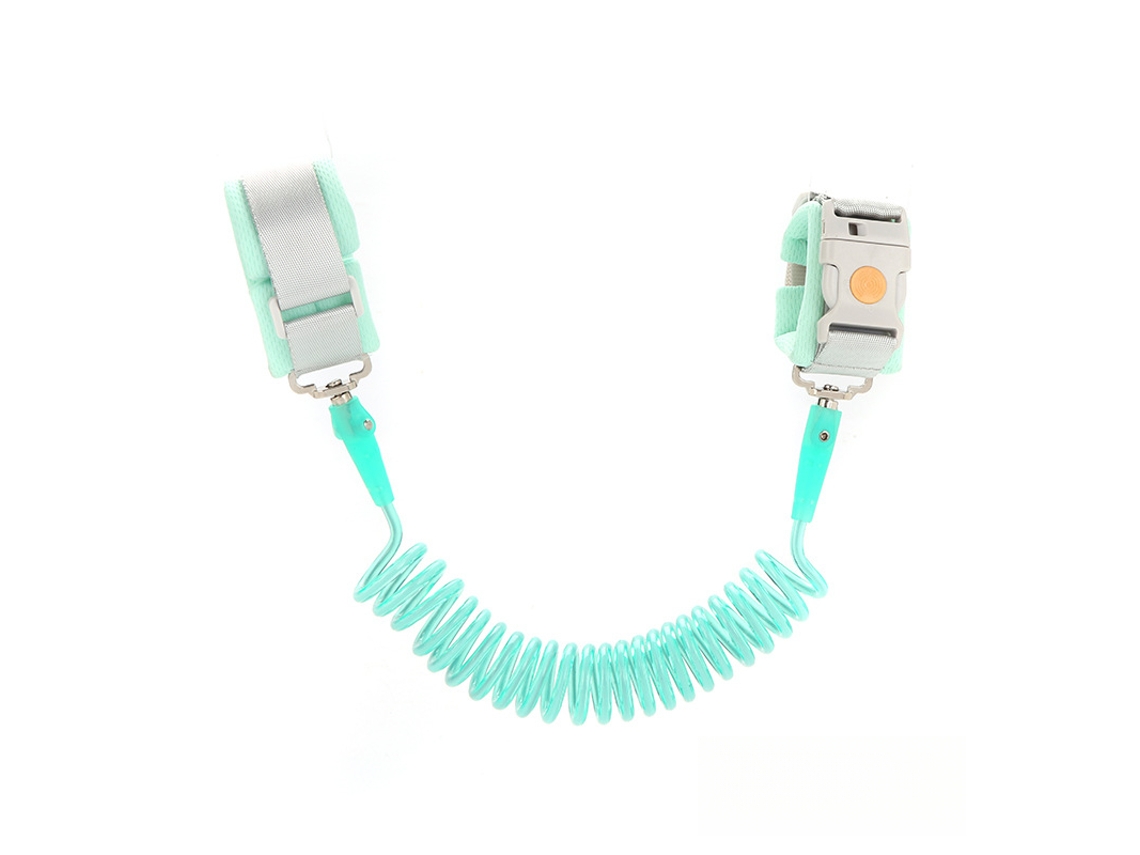 Pulseira anti-perda, pulseira para bebê com sensor de segurança Cuich (verde, 1,5m)