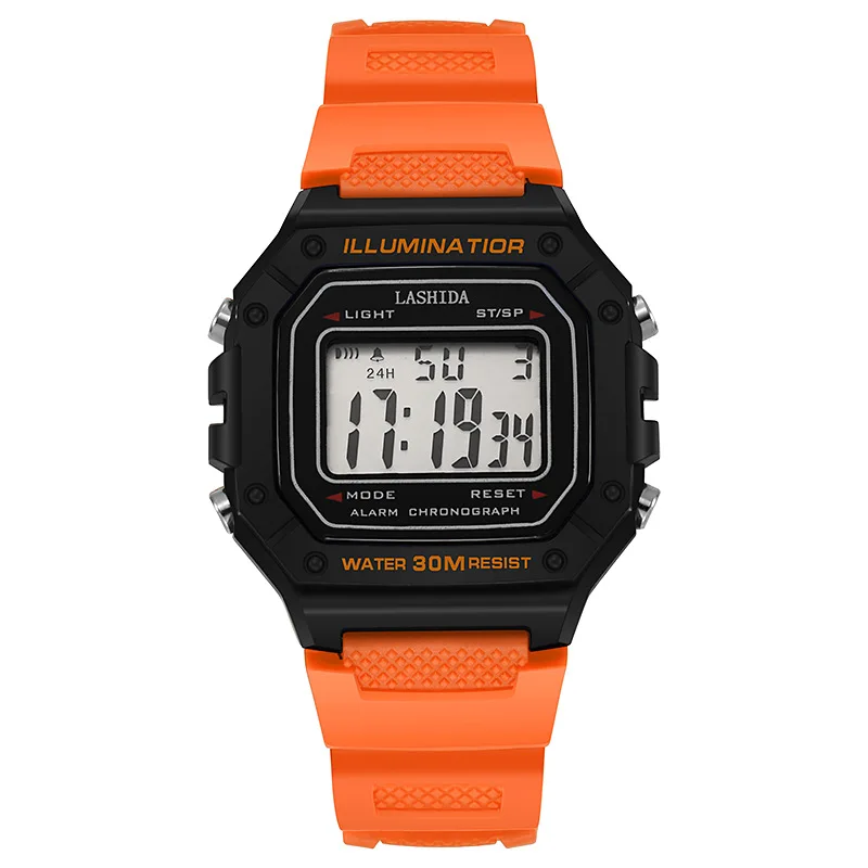 Relógio Digital Masculino Elegante, Relógio Esportivo Militar À Prova Dágua, Relógio Militar De Marca De Luxo