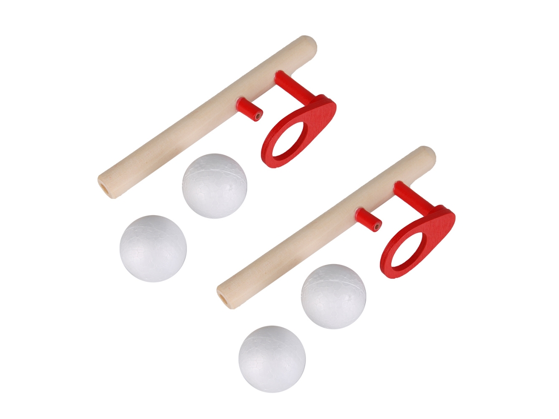Mali 2 Conjuntos Brinquedo de Madeira Bola Flutuante Jogo Científico Educativo para Crianças