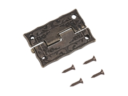 10 Peças De Dobradiças De Bronze Antigo Para Armários, Caixas, Joalheria, Móveis, Portas 0°-270°