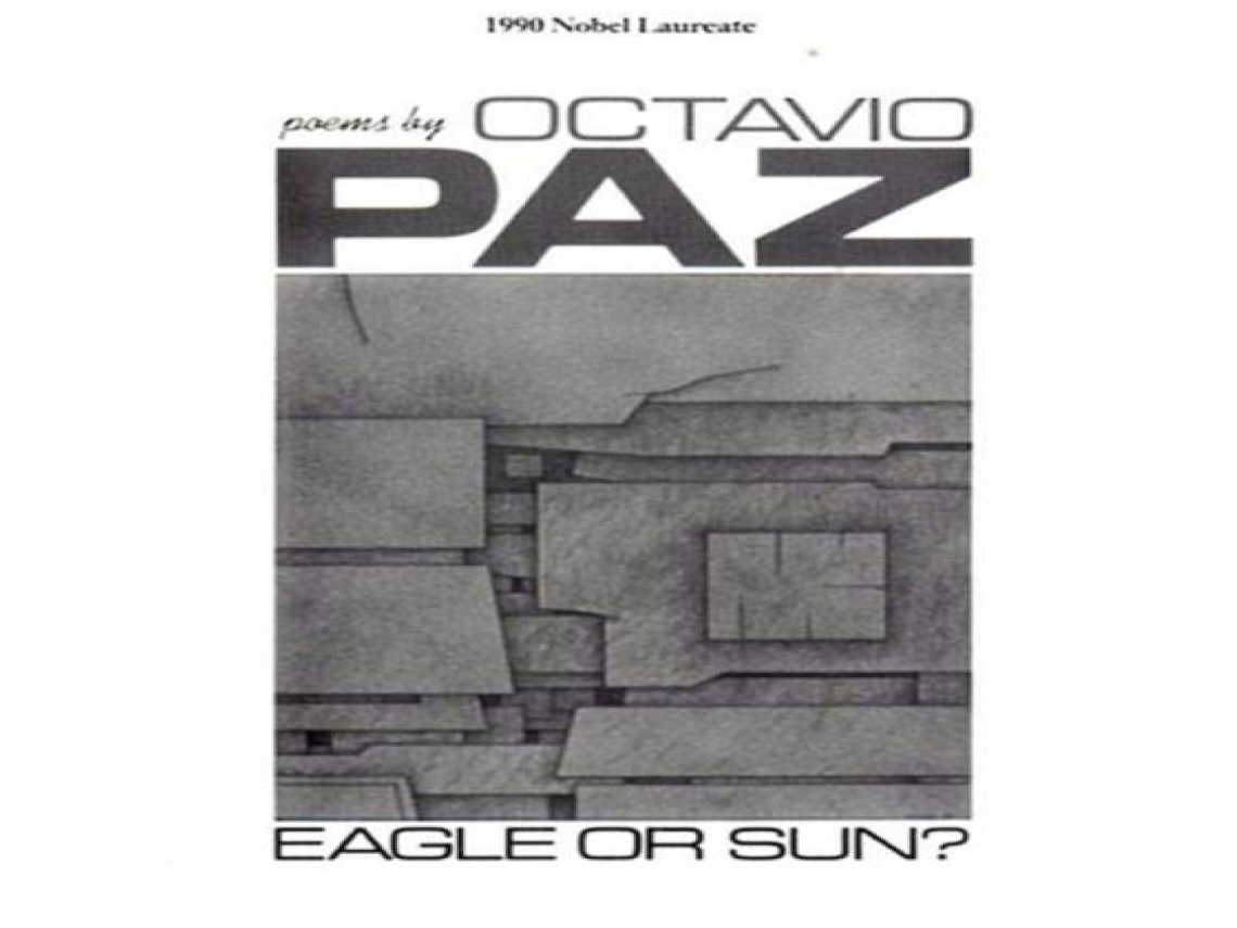Livro Eagle or Sun de Octavio Paz (Inglês)