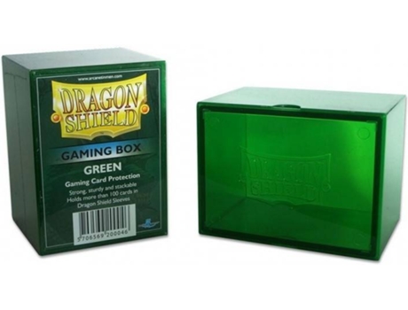 Caixa para Proteção de Cartas  Verde