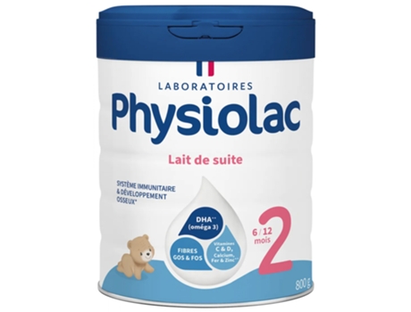 PHYSIOLAC 2 de 6 a 12 Meses 800 G