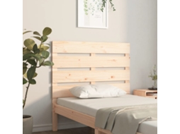 Vidaxl Cabeceira De Cama 90x3x80 Cm Pinho Maciço