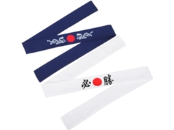 Faixas De Cabeça Esportivas Japonesas Bushido, Conjunto Com 2 Unidades, Acessórios Versáteis Para Karatê.