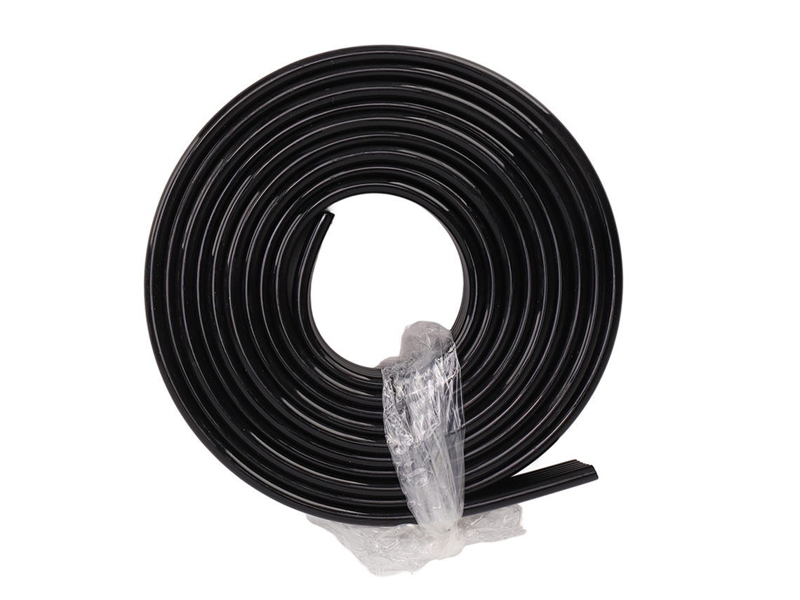 Tubo de tinta flexível 6 linhas 3m para impressoras jato de tinta UV preto OD 5mm ID 3mm