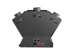 Lanterna De Palco Com Três Cabeças, 200w, Lança Chamas De Palco, Dmx512, Preta, Plugue Eu