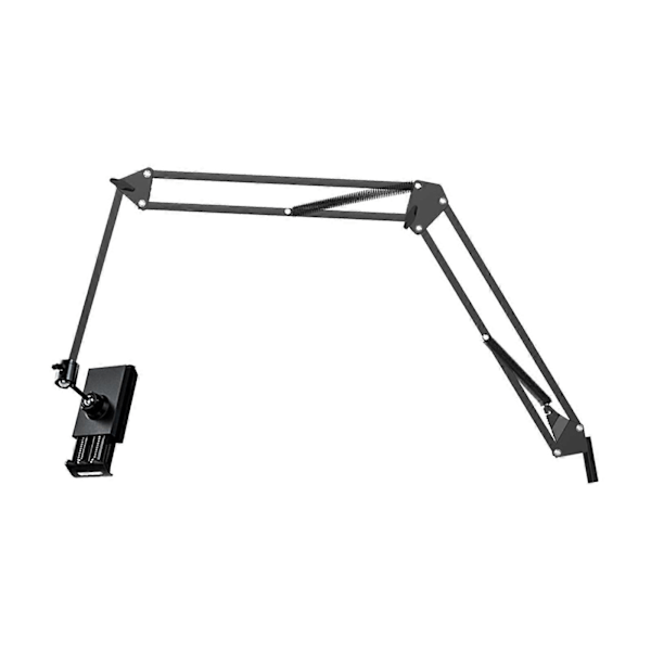 Suporte De Mesa De Cabeceira Ajustável Em 360° Para Celular Com Braço Flexível Para Podcasting E Transmissões Ao Vivo.