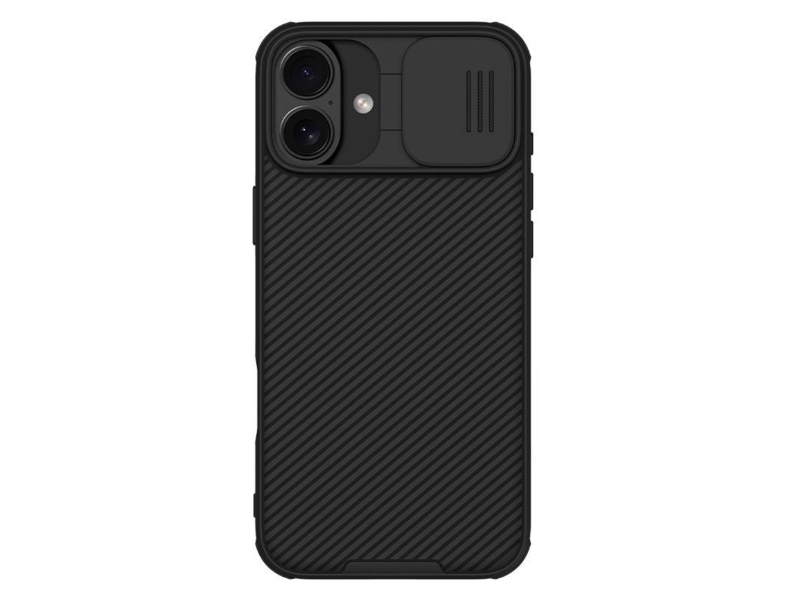 Nillkin Capa Para Iphone 16 Rigid Magnetic Camshield Pro Preto