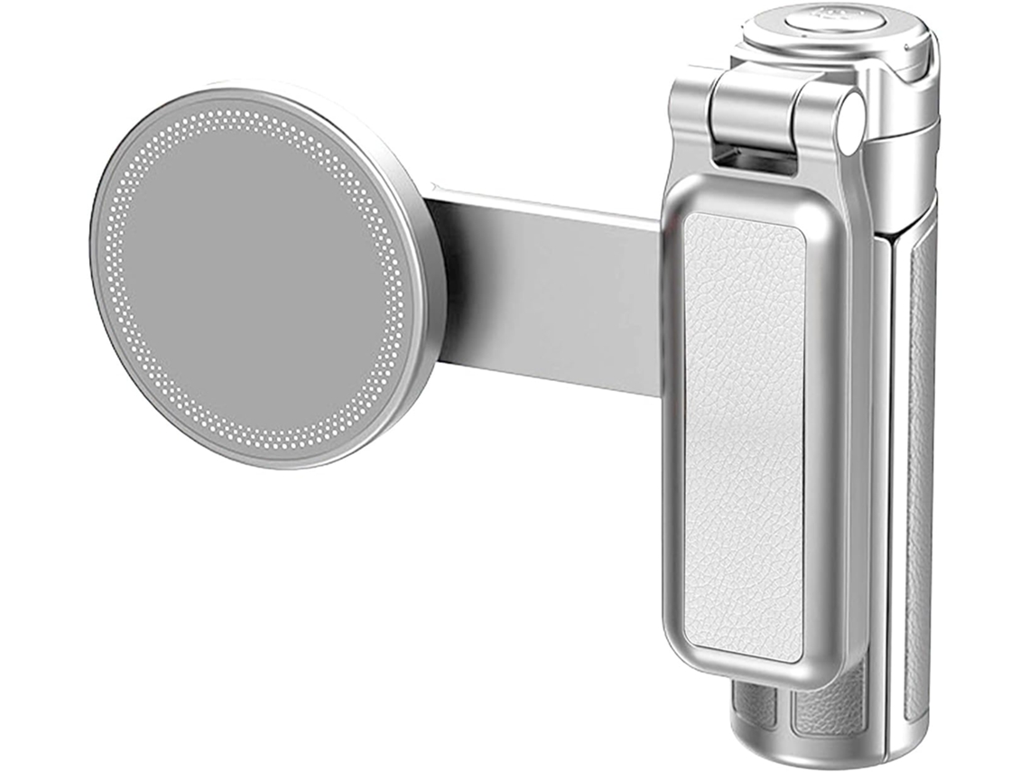 Tripé Magnético Para Selfie, Pequeno Tripé Telescópico Dobrável De Bolso Com Cinco Seções, Suporte Ajustável Para Celular Com Controle Remoto Para Mai