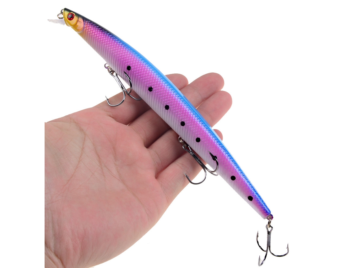 Isca Artificial em Formato de Peixe Pequeno MDUG (18 Cm, 24 G, ponteiro laser, estilo 23)