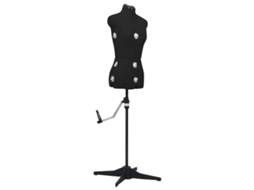 Dress Form, Dress Forms Vidaxl Preto Poliéster (s)