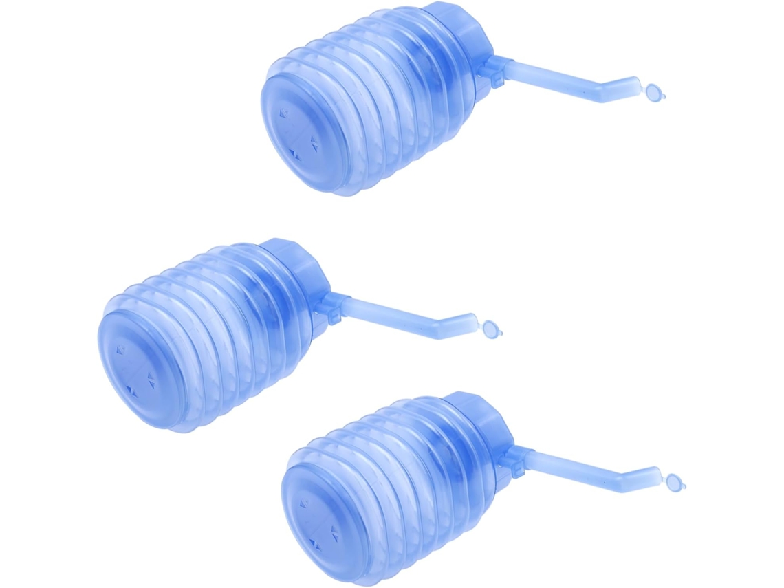 Conjunto De 3 Bombas De Água Manuais Portáteis Para Casa, Escola E Atividades. Gokoco