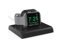 Suporte de Carregamento e Armazenamento HALINUI em Silicone para Apple Watch e Auscultadores
