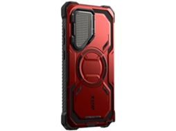 Capa Integral Ultra Antichoque Para Samsung Galaxy S25 Ultra I-blason Acrílico Vermelho