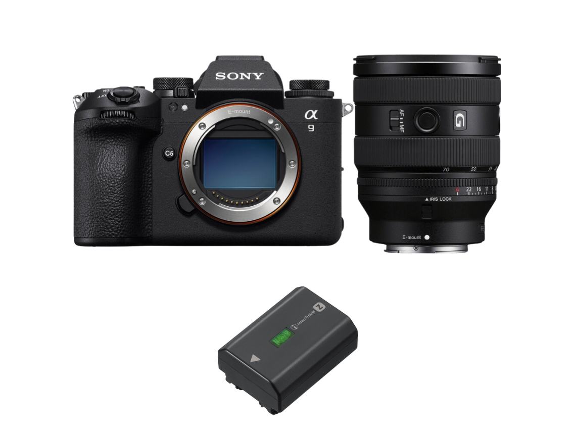 A9 Iii + Fe 20 70mm F/4 G + 1 Sony Np fz100 + Ebook “20 Dicas para Fotos Que Impressionam” SONY