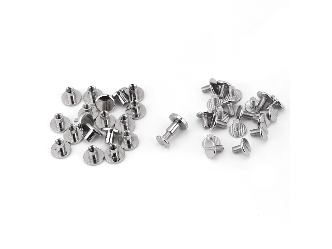 Parafusos Cobre 8mm Diy 20 Peças
