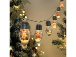 20 Luzes De Natal Em Formato Bolha Com Led, 3 Metros Comprimento,