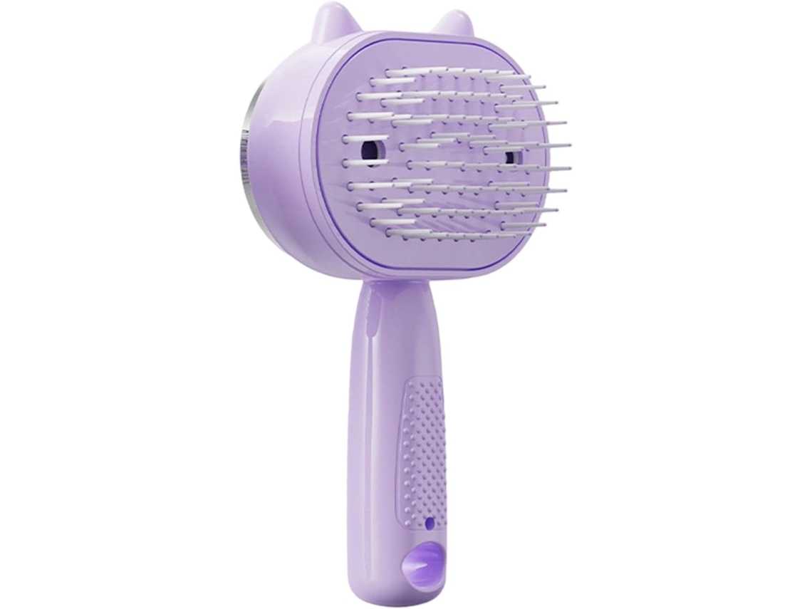 Escova De Cabelo Elétrica Com Spray, Pente Portátil Com Spray