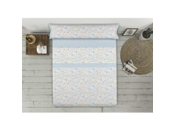 Conjunto de Lençóis TEJIDOS REINA Azul Casal